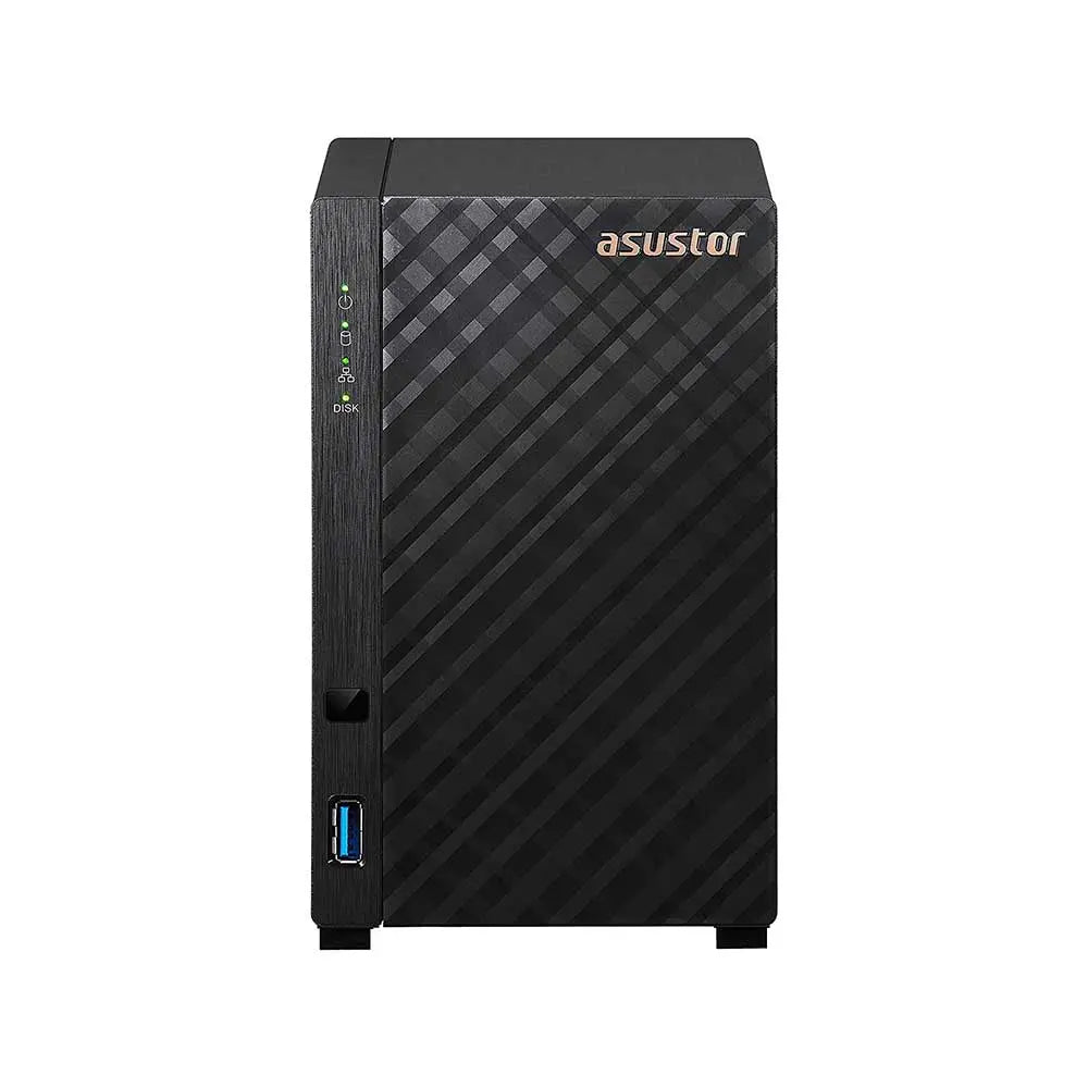 Storage Nas 2 Baias Asustor Drivestor AS1102TL Quad Core 1.7Ghz 1Gb Ddr4 - Até 24tb Truedata