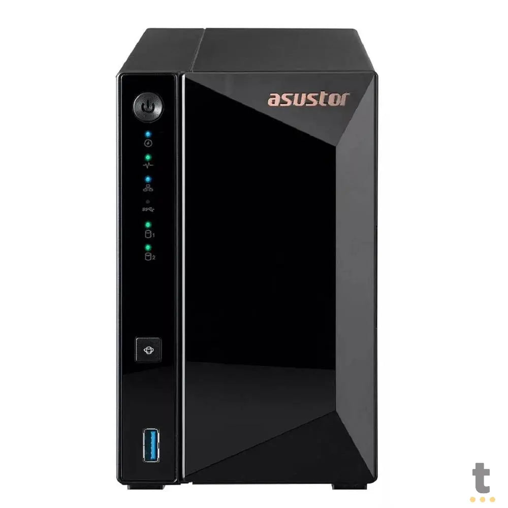 Storage Nas 2 Baias Asustor Drivestor Pro AS3302T Quad Core 1.7Ghz 2gb Ddr4 - AS3302T-V2 Truedata