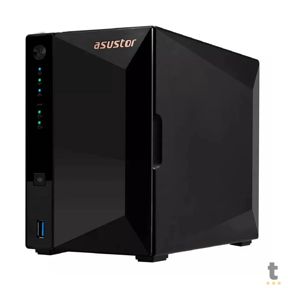 Storage Nas 2 Baias Asustor Drivestor Pro AS3302T Quad Core 1.7Ghz 2gb Ddr4 - AS3302T-V2 Truedata
