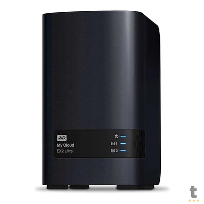 Storage Nas 2 Baias My Cloud EX2 WD Dual Core 1.3 Ghz 1Gb Ddr3 Western Digital - WDBVBZ0000NCH Truedata