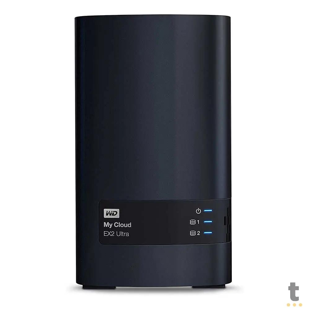 Storage Nas 2 Baias My Cloud EX2 WD Dual Core 1.3 Ghz 1Gb Ddr3 Western Digital - WDBVBZ0000NCH Truedata