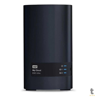 Storage Nas 2 Baias My Cloud EX2 WD Dual Core 1.3 Ghz 1Gb Ddr3 Western Digital - WDBVBZ0000NCH Truedata