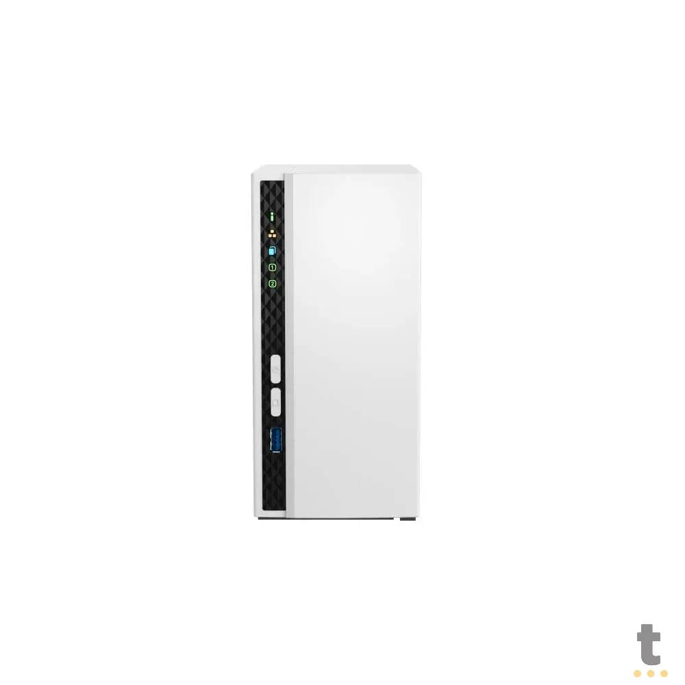 Storage Nas 2 Baias QNAP TS-233 Quad Core 2.0Ghz 2Gb Usb Ethernet - TS-233-US Truedata