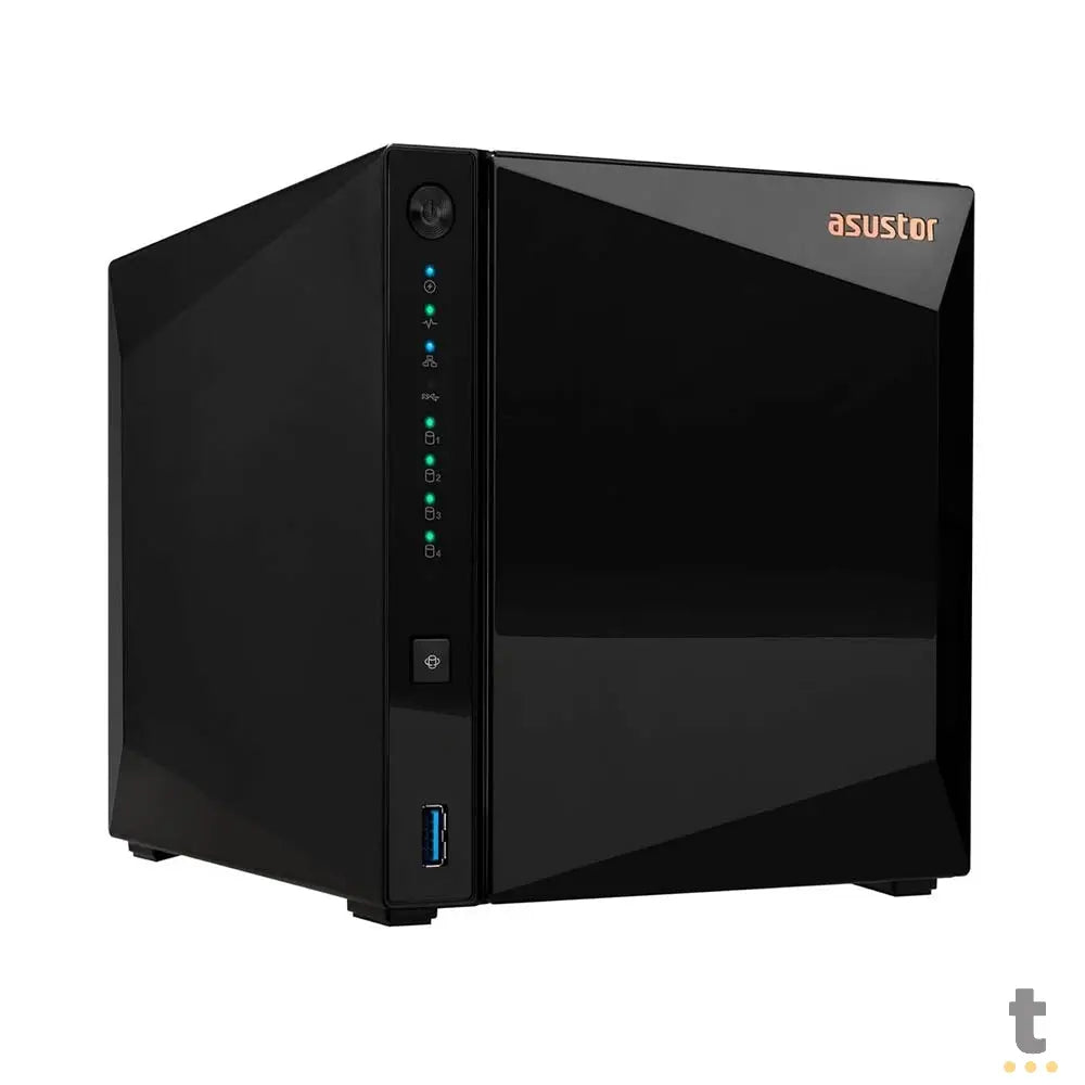 Storage Nas 4 Baias Asustor Drivestor Pro Gen2 Quad Core 1.7Ghz 2Gb Ddr4 - AS3304T V2 Truedata