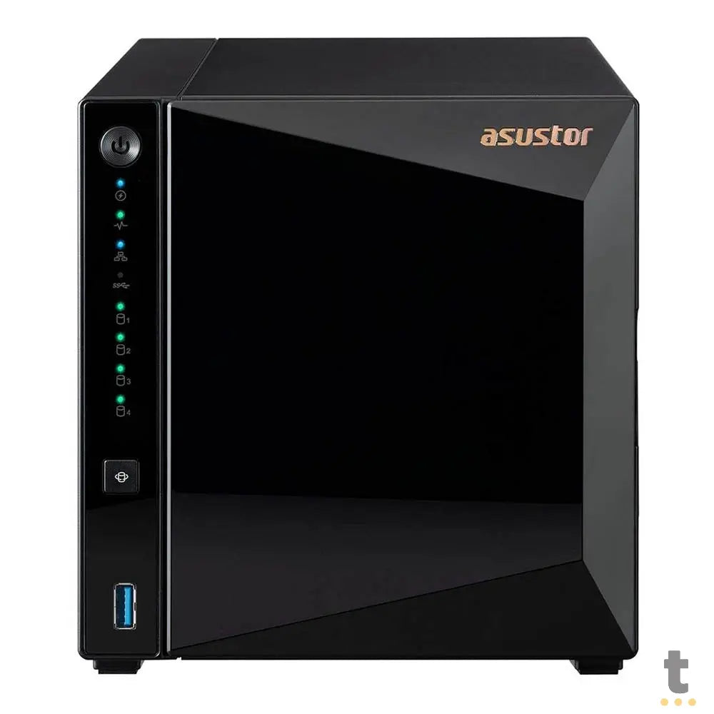 Storage Nas 4 Baias Asustor Drivestor Pro Gen2 Quad Core 1.7Ghz 2Gb Ddr4 - AS3304T V2 Truedata