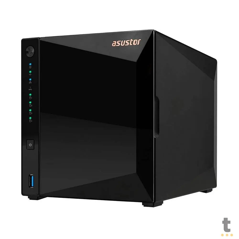 Storage Nas 4 Baias Asustor Drivestor Pro Gen2 Quad Core 1.7Ghz 2Gb Ddr4 - AS3304T V2 Truedata