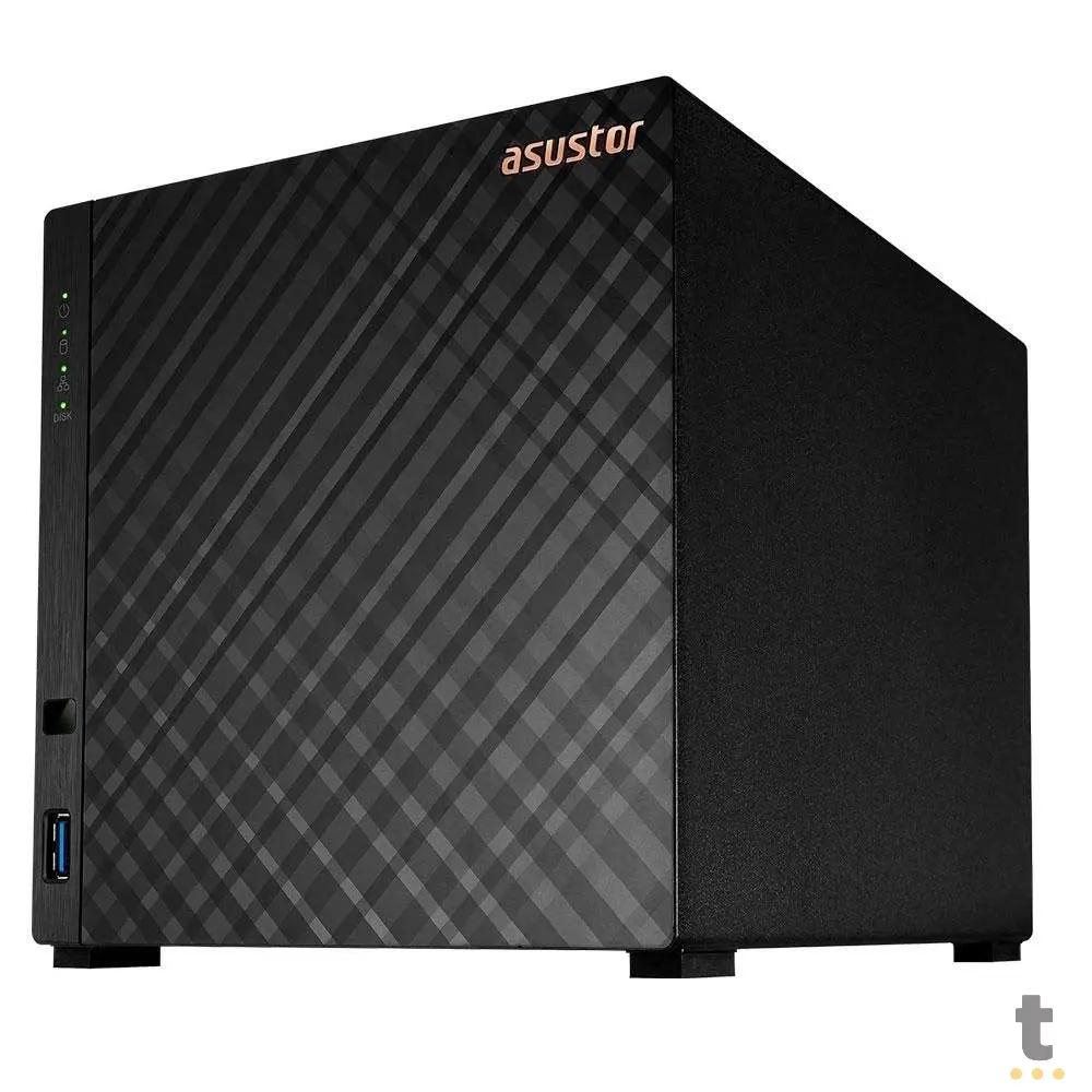 Storage Nas 4 Baias Asustor Drivestor Pro Quad Core 1.4Ghz 1Gb Ddr4 - As1104T Truedata