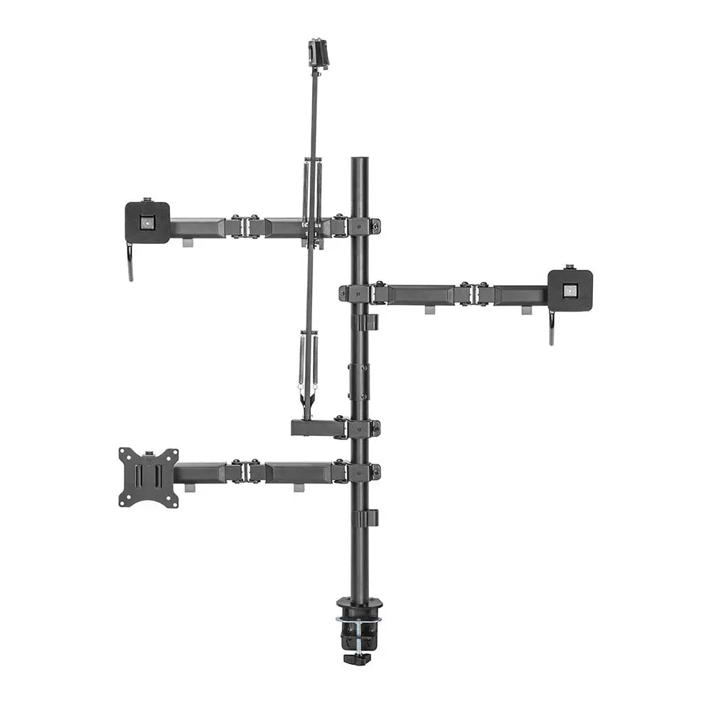 Suporte 4 em 1 Estúdio Setup Stream PCYes P/ Monitor, Microfone, Luz e Câmera - SE-MDS1041 Truedata