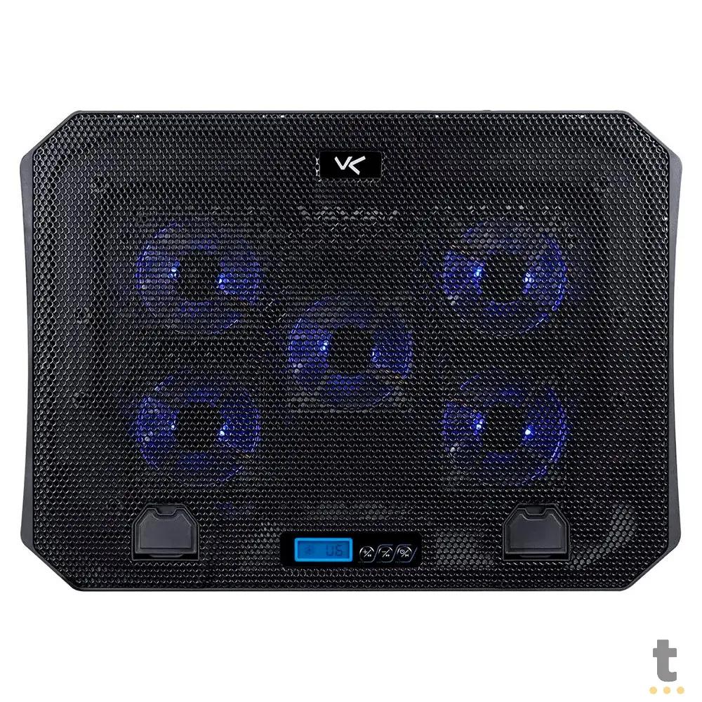 Suporte Base Cooler Para Notebook c/ Ajuste Ice Vinik C/ Led Blue - CN300 Truedata