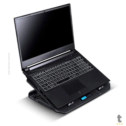 Suporte Base Cooler Para Notebook c/ Ajuste Ice Vinik C/ Led Blue - CN300 Truedata