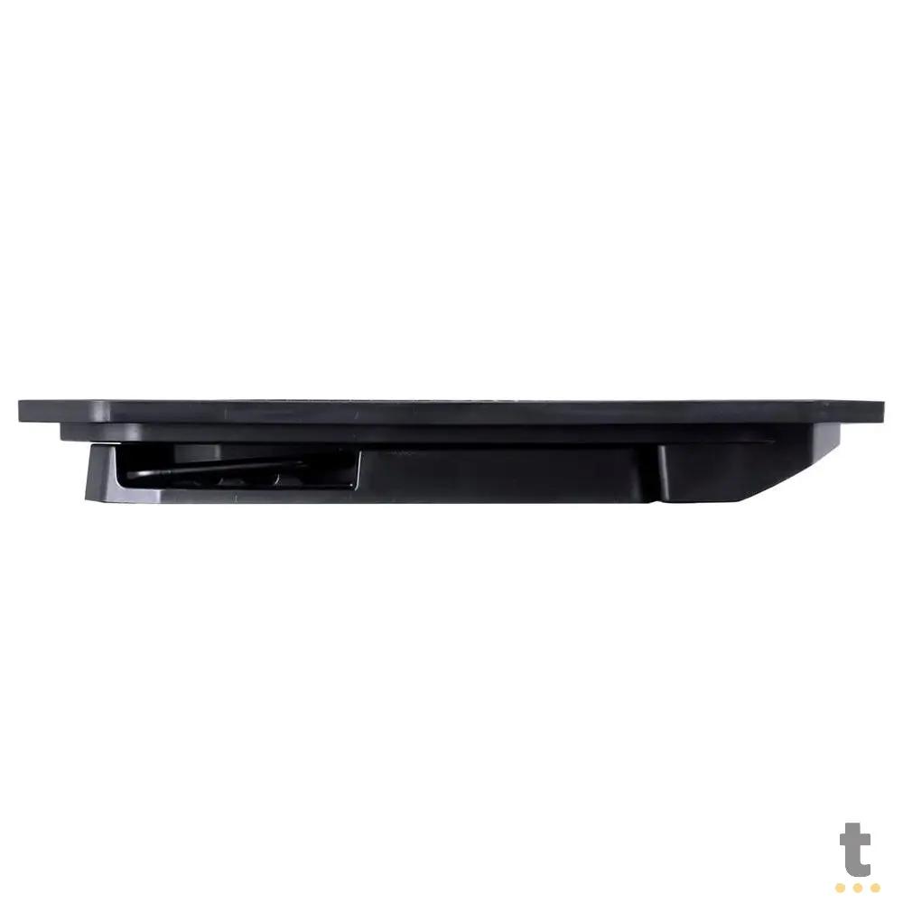 Suporte Base Cooler Para Notebook c/ Ajuste Ice Vinik C/ Led Blue - CN300 Truedata