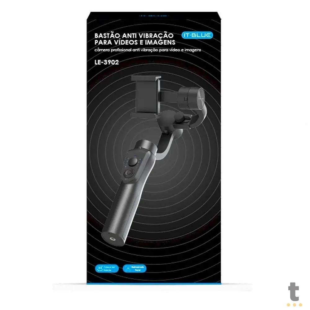 Suporte De Celular Tipo Bastão C/ Estabilizador Anti Vibração para Videos It-Blue - LE-3902 Truedata