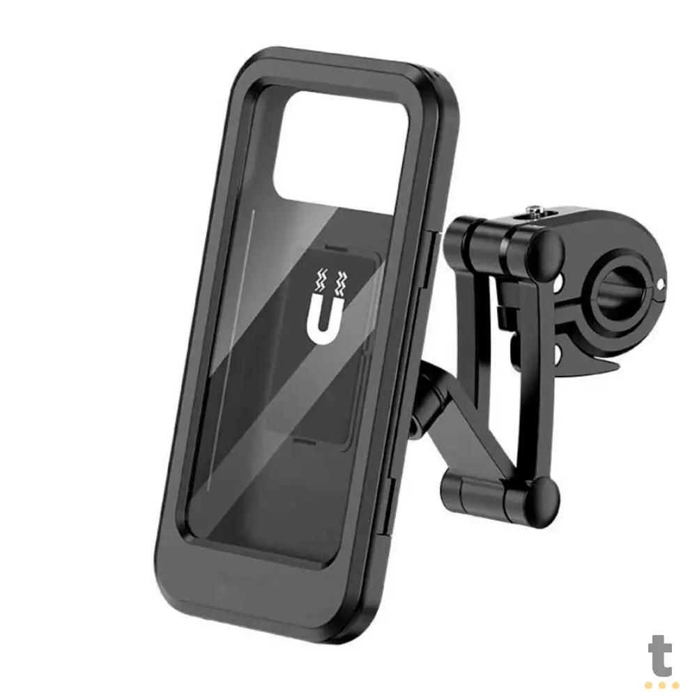 Suporte P/ Smartphone Prova D'Agua para Bicicleta Leon - HJ-89 Truedata
