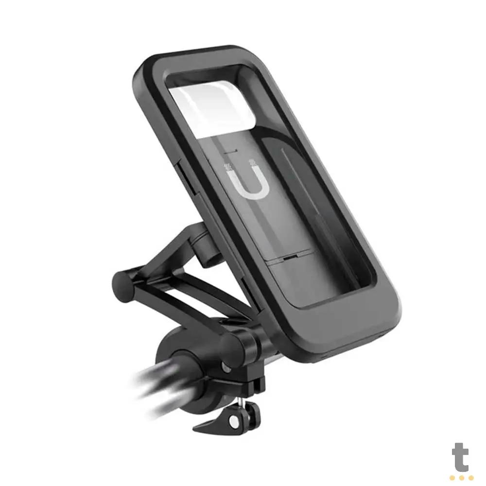 Suporte P/ Smartphone Prova D'Agua para Bicicleta Leon - HJ-89 Truedata