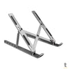 Suporte Retratil Para Notebook Multi Aluminio 6 Niveis de Altura Prata - AC378 Truedata