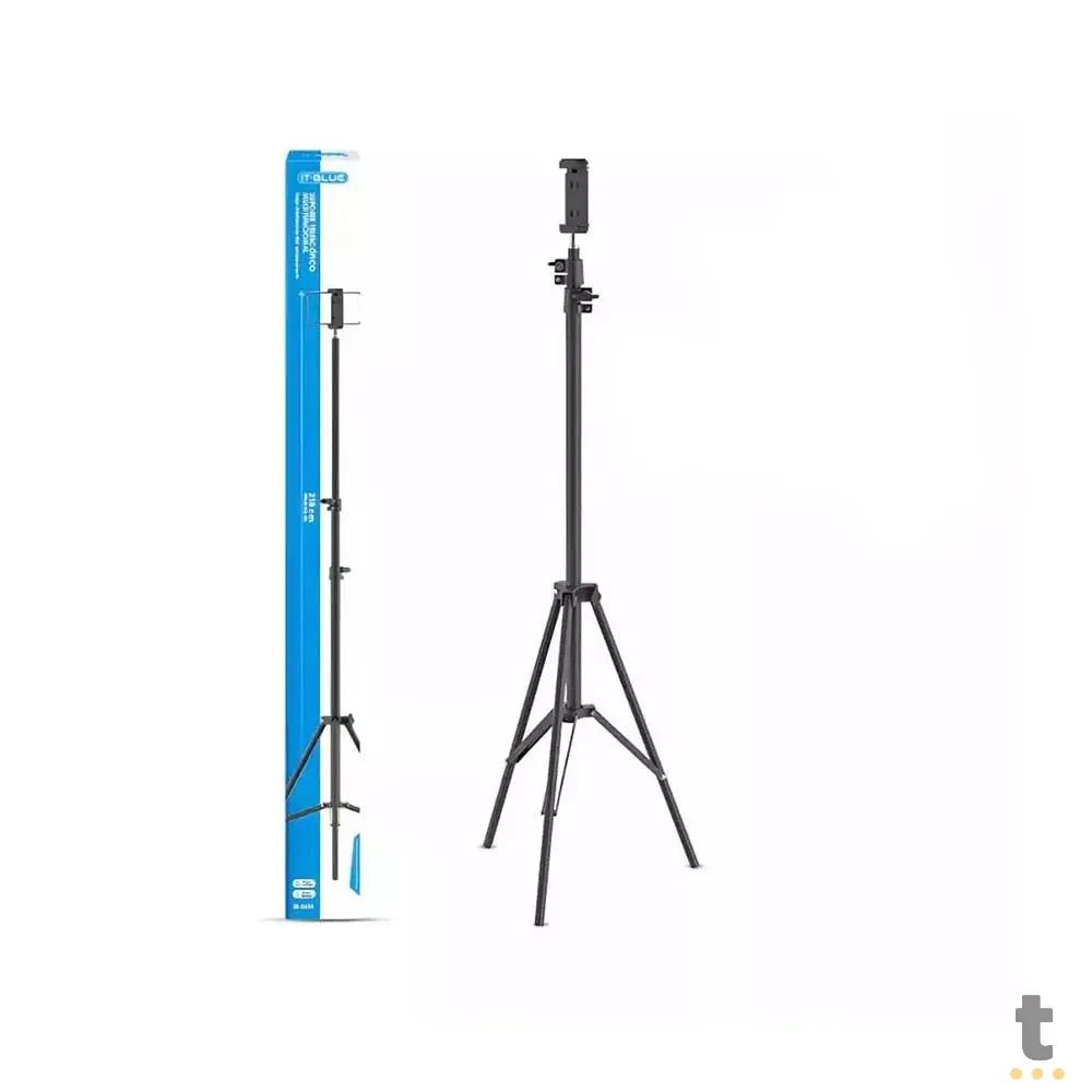 Suporte Tripé Multifuncional para Smartphone e Camera 1.6m It-Blue - LE-3627 Truedata