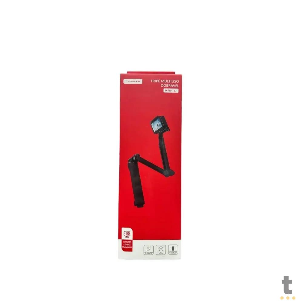 Suporte Tripé Multiuso Dobrável P/ Camera de Ação Tomate - MTG-157 Truedata
