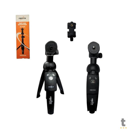 Suporte Tripé Para Smartphone C/ Controle Remoto Oberon - OR-9928 Truedata