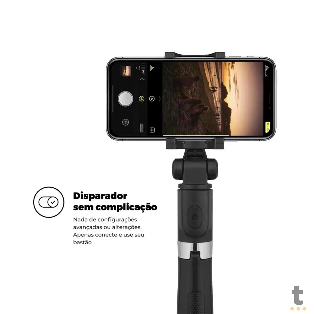 Suporte Tripé de Mesa para Smartphone Wireless P60 Stand 100CM Truedata