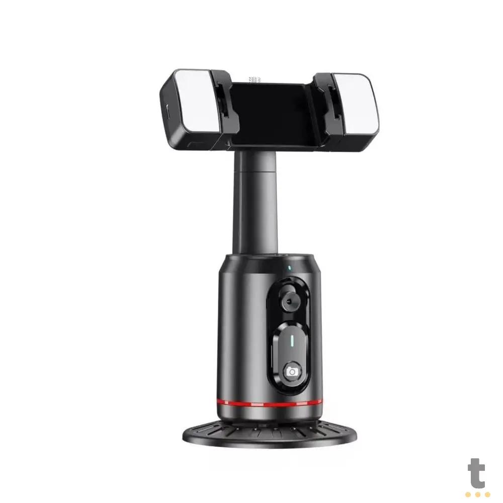 Suporte de Celular com Led P/ Selfie 360 Graus C/ Controle Remoto aGold - SLF-02 Truedata