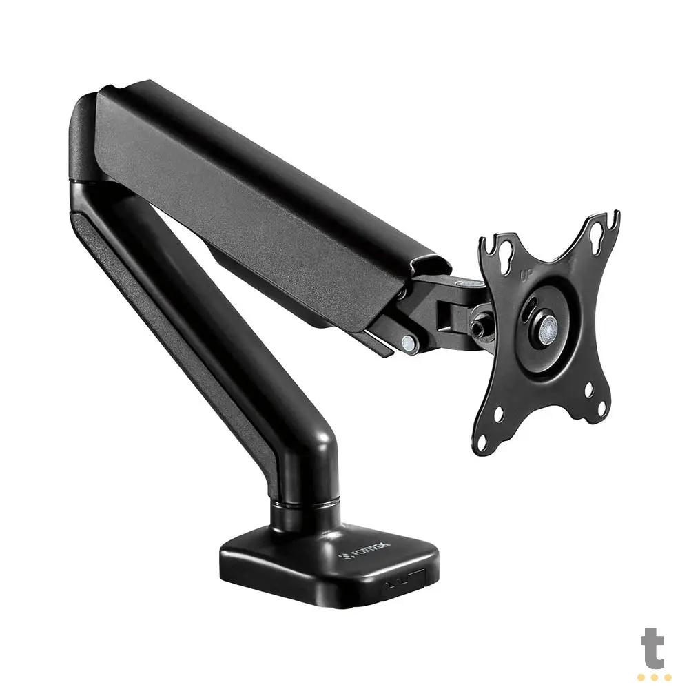 Suporte de Mesa Articulado a Gás Para Monitor Fortrek Fk421s 17" a 32" - 81031 Truedata