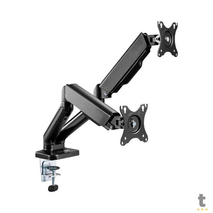 Suporte de Mesa Articulado a Gás para Dois Monitores Fortrek Fk441s 17" a 32" - 81032 Truedata