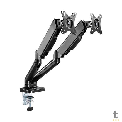 Suporte de Mesa Articulado a Gás para Dois Monitores Fortrek Fk441s 17" a 32" - 81032 Truedata