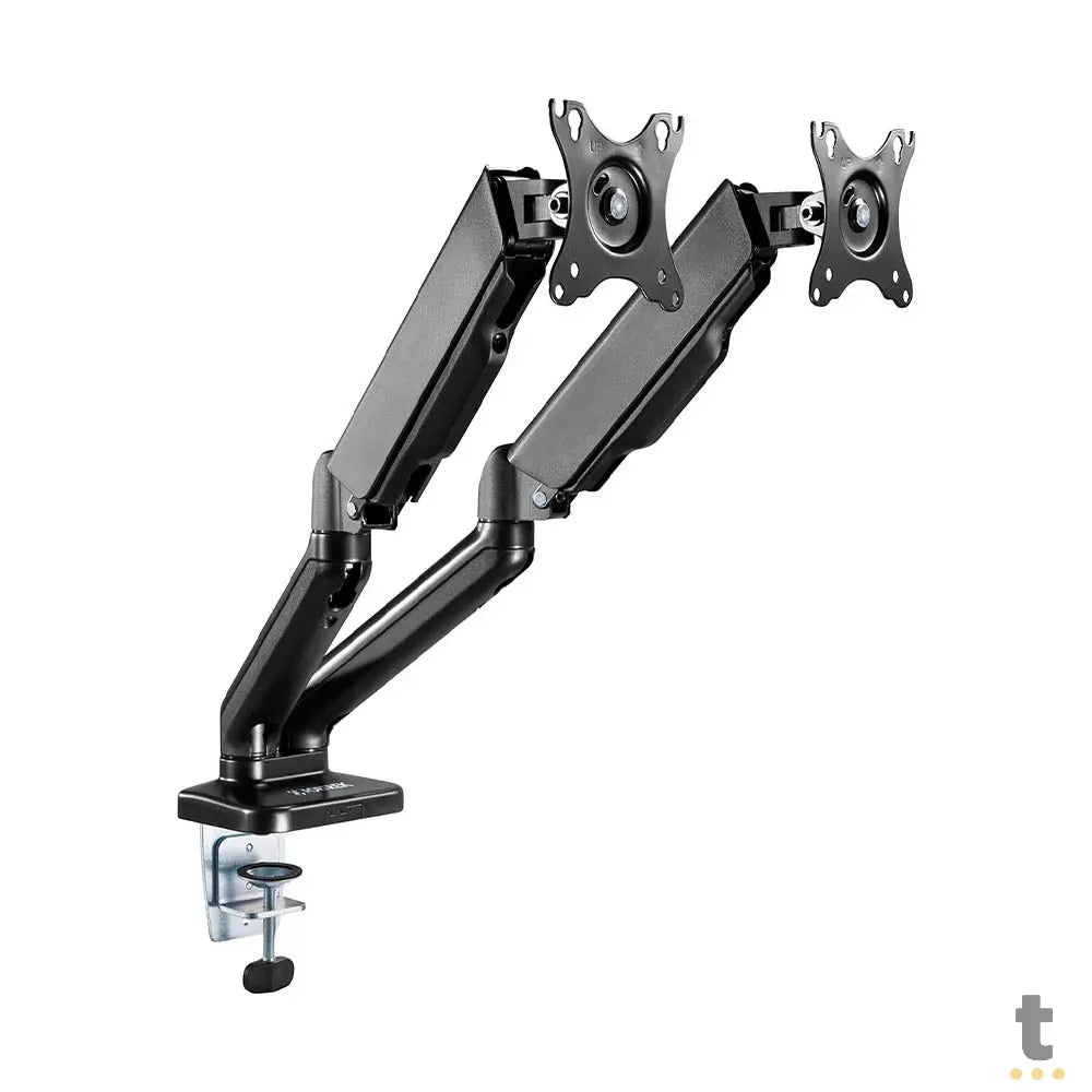 Suporte de Mesa Articulado a Gás para Dois Monitores Fortrek Fk441s 17" a 32" - 81032 Truedata