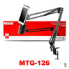 Suporte de Mesa Articulado para Microfone, Smartphone e Tablets Tomate - MTG-126 Truedata