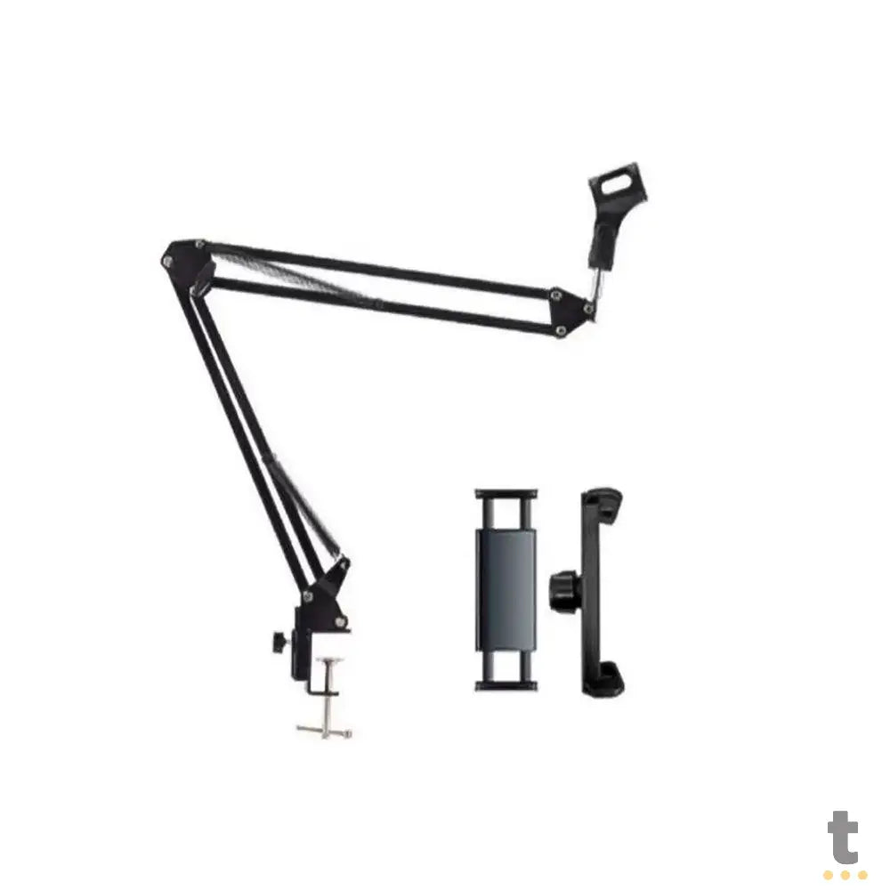 Suporte de Mesa Articulado para Microfone, Smartphone e Tablets Tomate - MTG-126 Truedata