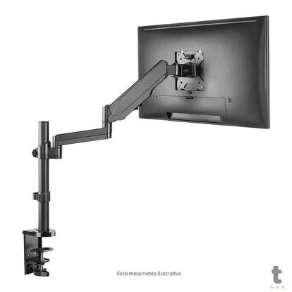 Suporte de Mesa Articulado para Monitor PCYes Vesa 17" a 32" - PLMSM01D Truedata