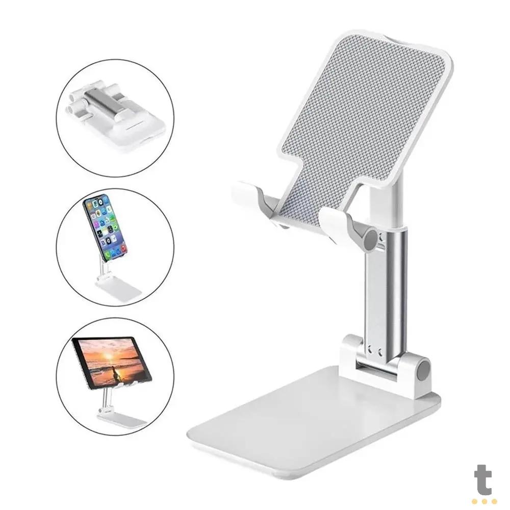 Suporte de Mesa Dobrável para Smartphone Knup - LE-049 Truedata