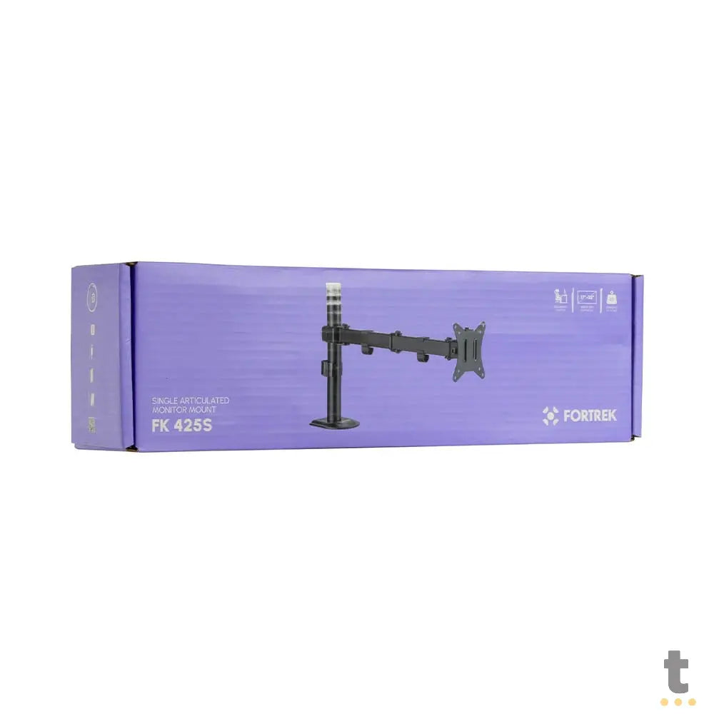 Suporte de Mesa Fixo Monitor 17" a 32" Articulado Fortrek Fk 425s - 81034 Truedata