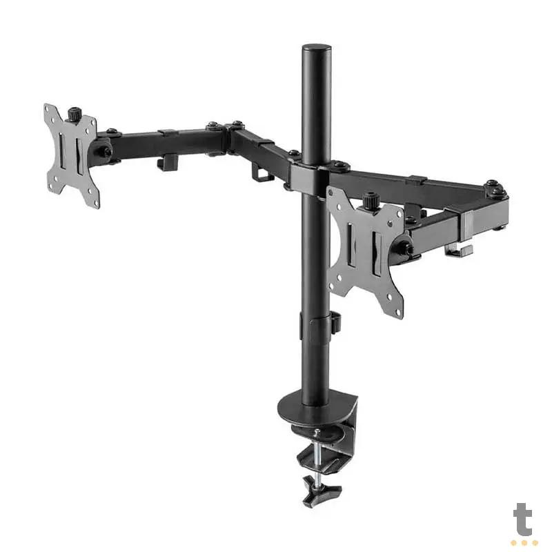Suporte de Mesa Fixo para Dois Monitores 13" a 32" Articulado Vinik - SM341A Truedata