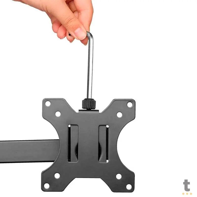 Suporte de Mesa Fixo para Dois Monitores 13" a 32" Articulado Vinik - SM341A Truedata