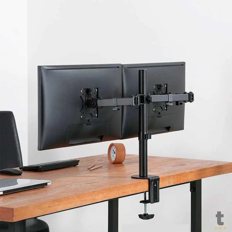 Suporte de Mesa Fixo para Dois Monitores 13" a 32" Articulado Vinik - SM341A Truedata
