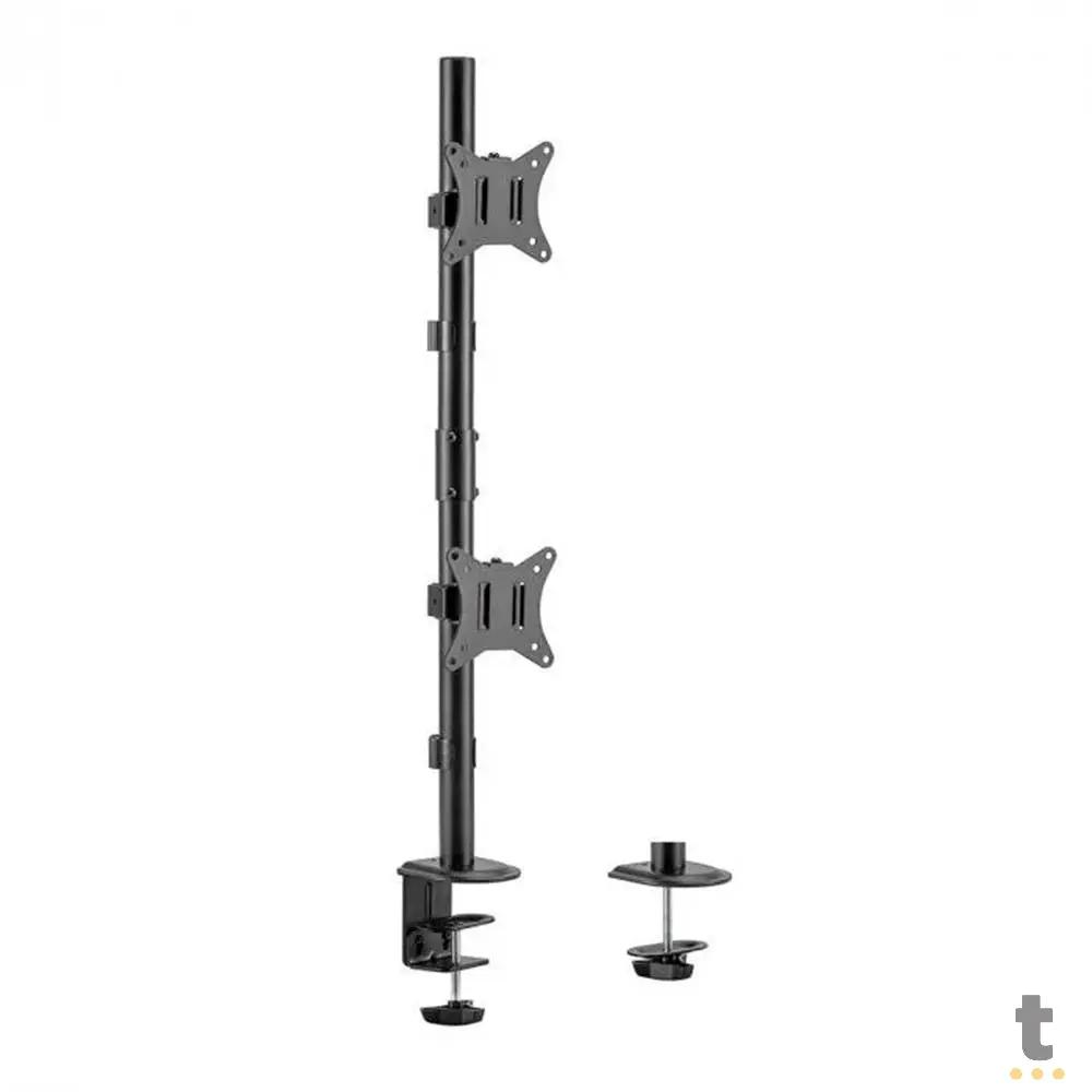 Suporte de Mesa Fixo para Dois Monitores 17" a 32" Vertical Vinik - SMD420B Truedata