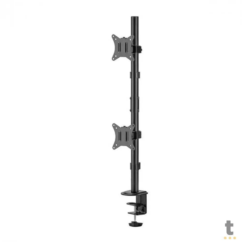 Suporte de Mesa Fixo para Dois Monitores 17" a 32" Vertical Vinik - SMD420B Truedata