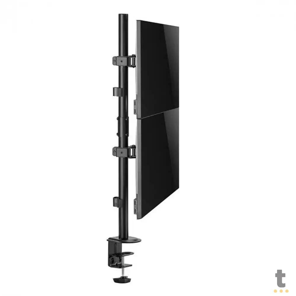 Suporte de Mesa Fixo para Dois Monitores 17" a 32" Vertical Vinik - SMD420B Truedata