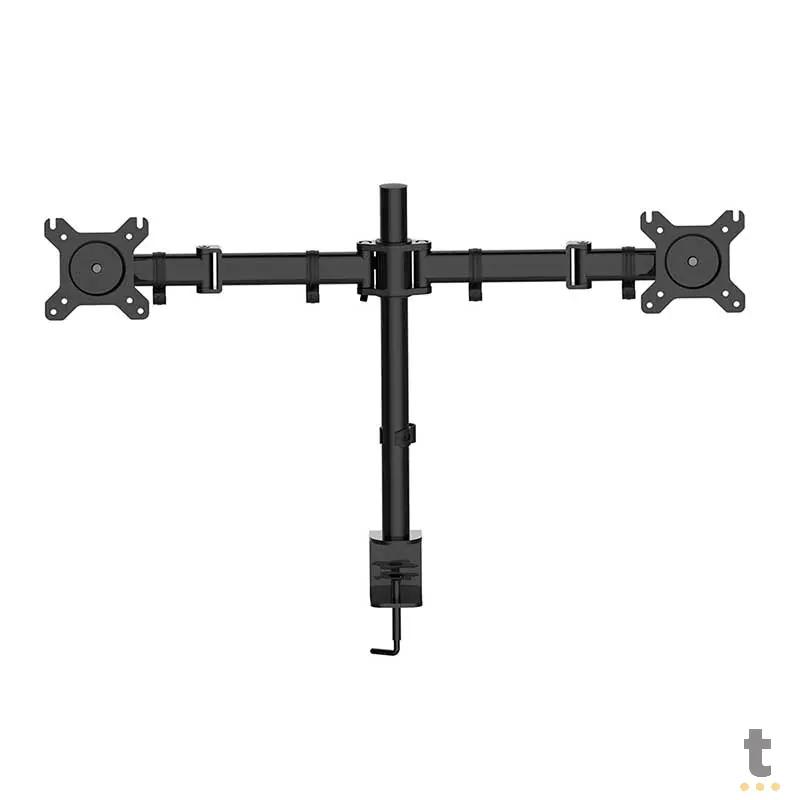 Suporte de Mesa Fixo para Dois Monitores Sumay 13" a 27" - SM-200 Truedata