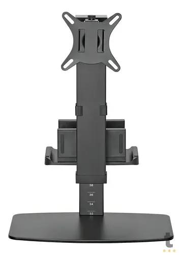 Suporte de Mesa Fixo para Monitor 17" a 32" Vertical PCYes - SMD-100 Truedata