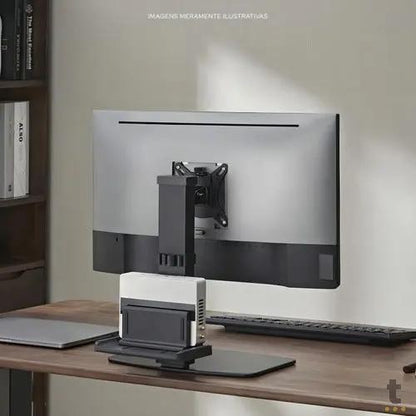 Suporte de Mesa Fixo para Monitor 17" a 32" Vertical PCYes - SMD-100 Truedata