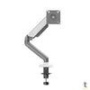 Suporte de Mesa Fixo para Monitor Gamer 17" a 32" Articulado C/ Mola Mecânica PCYes Cinza e Branco - SM-051CB Truedata