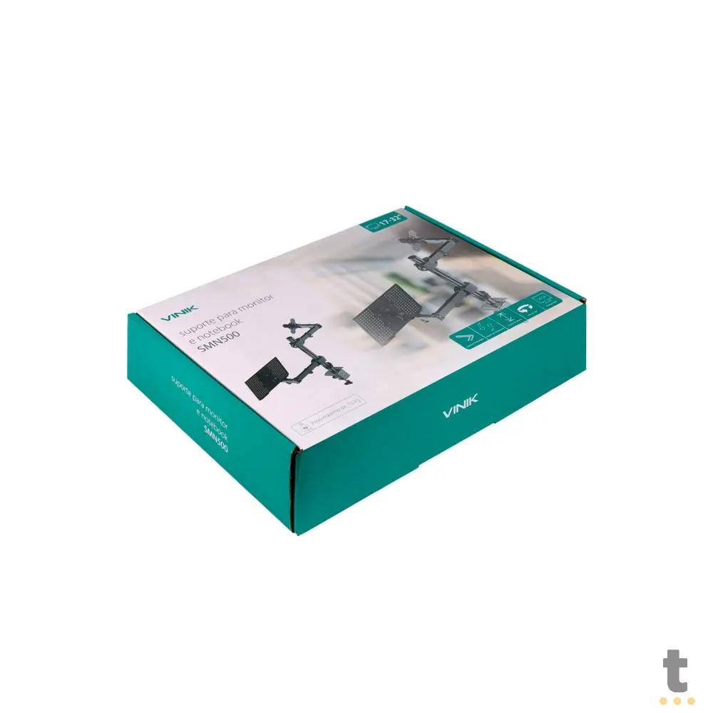 Suporte de Mesa Fixo para Monitor + Notebook Vinik - SMN500 Truedata