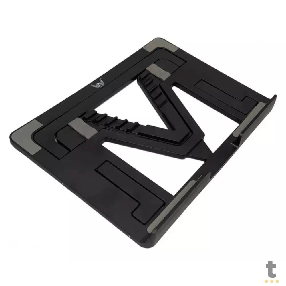 Suporte de Mesa Retratil Para Notebook, Celular ou Tablet Regulavel ZM-020 Truedata