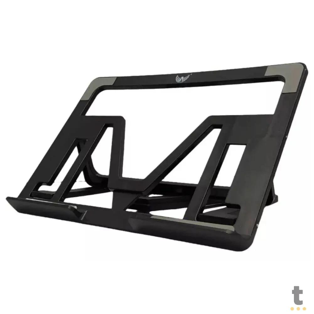 Suporte de Mesa Retratil Para Notebook, Celular ou Tablet Regulavel ZM-020 Truedata