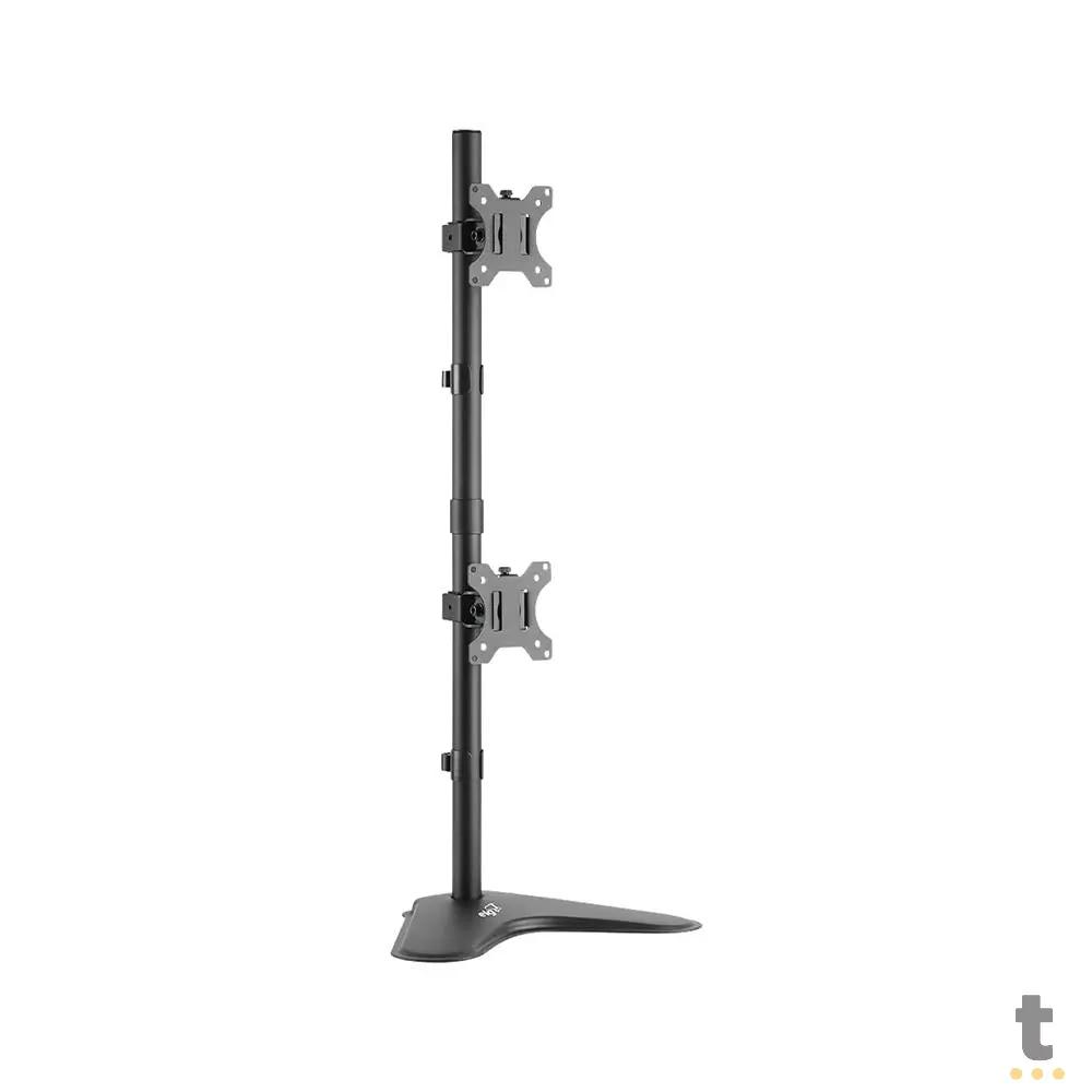 Suporte de Mesa Vertical Para 2 Monitores ELG T80N2V 15" a 32" - 84323 Truedata