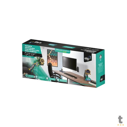 Suporte de Parede Para Monitor Universal Multiarticulado ELG F410 17" a 34" Pols - 80838 Truedata