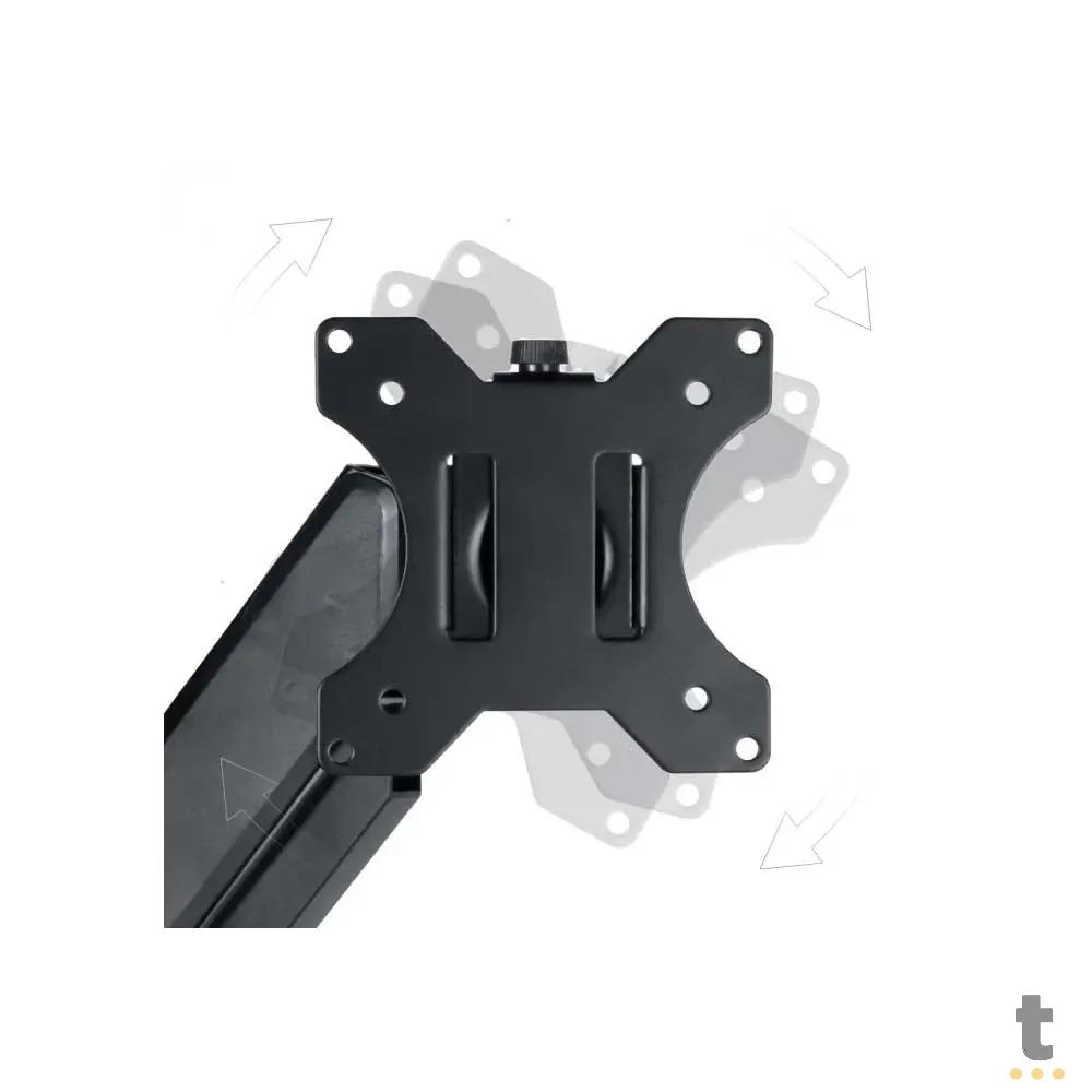 Suporte de Parede para Monitor 17" a 32" Articulado a Gas PCYes - PW01A Truedata