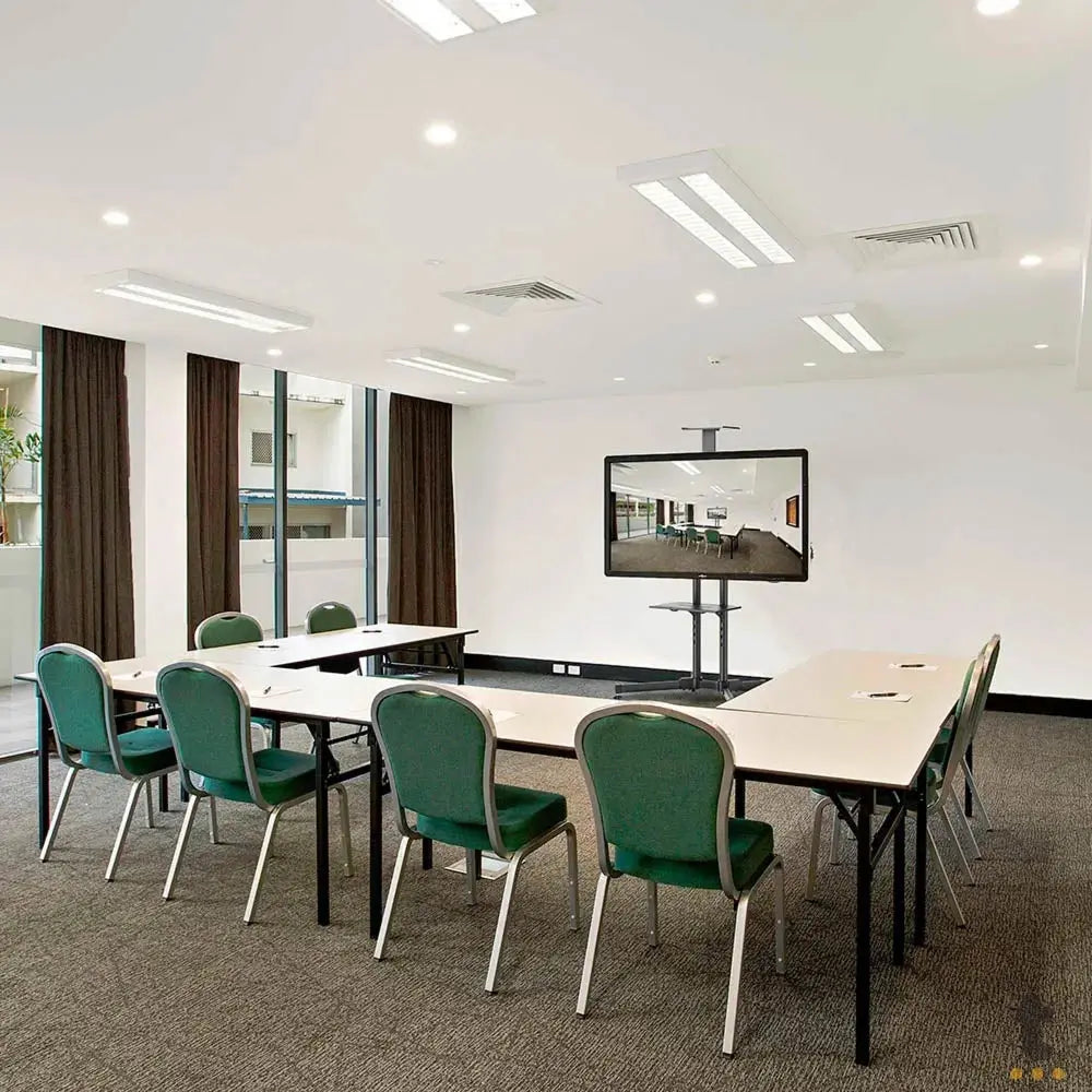 Suporte de Piso para Tv e Monitor ELG 32" a 75" Com Suporte para Receptor - TVA06V6S Truedata